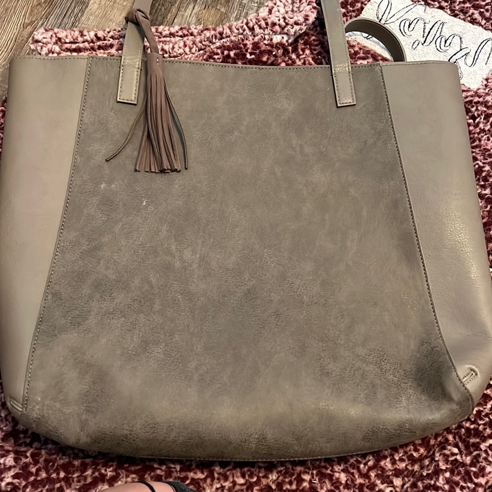 grey american eagle tote
